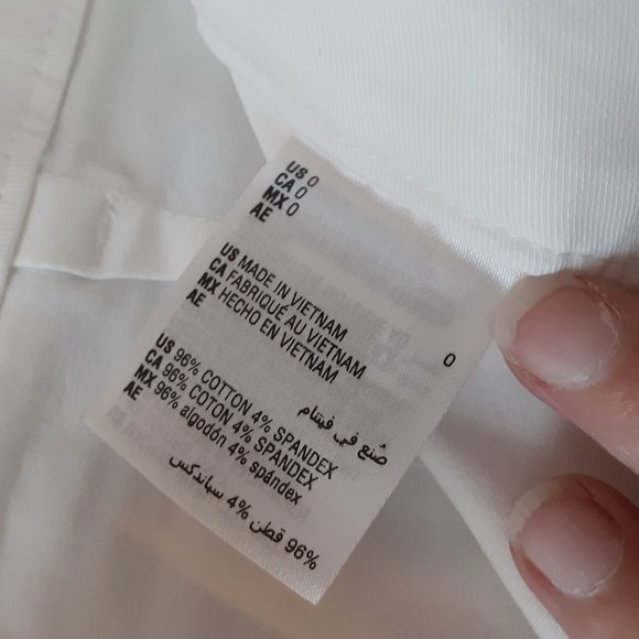 Wide Leg Bright White Mod Mariner Crop Button fly Pants - Picture 10 of 11